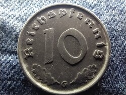 Németország Horogkeresztes 10 birodalmi pfennig 1940 G