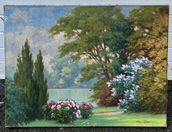 Large Tordai Székely Mihály Painting!