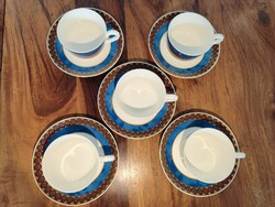 Villeroy & Boch Paloma Picasso "Afrique" – Exkluzív csontporcelán (Bone China) kávés szett – 5 szemé