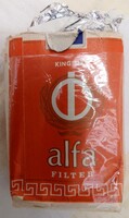 RÉGI JUGOSZLÁV ALFA CIGARETTA