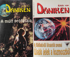 Erich von Daniken: 2 db Daniken mű: Újabb jelek a kozmoszból + A múlt prófétája