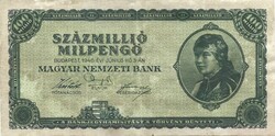 100 millió százmillió milpengő 1946 1.