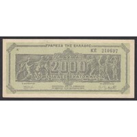 Görögország,2.000.000.000 drachmai 1944 aUNC-