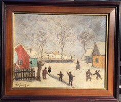 HIKÁDI ERZSÉBET -Téli örömök 1941-