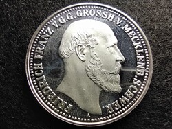 Németország IV. Frigyes Ferenc nagyherceg 1876 .999 Ezüst 2 Márka Érem 2014