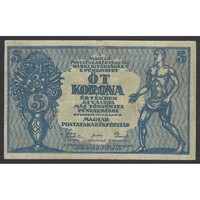 Magyarország,5 korona 1919 F