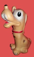 Antik Walt Disney Goofy kutya mese játék gumi figura 18 cm a képek szerint NAGYON RITKA