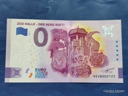NÉMETORSZÁG 0 EURO 2024 MAJOM ELEFÁNT OROSZLÁN KECSKE SZURIKÁTA TIGRIS! RITKA EMLÉK PAPÍRPÉNZ