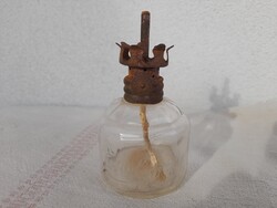 ECLA kisméretű un. "szoptatós" petróleulámpa ritkaság
