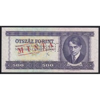 Magyarország,500 forint 1975 - MINTA UNC