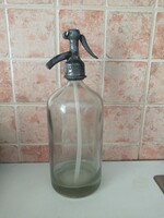 Ritka datált antik szódásüveg Deák Ferencz Budapest 1937