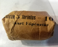 20 db Kossuth 5 Forint 1947 rolni IKART Főpénztár EF-UNC