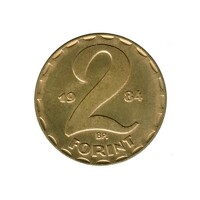 Magyarország,2 forint 1984 aUNC+ réz