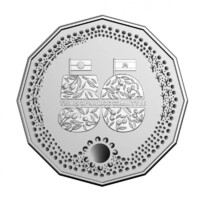 Ausztrália,50 cents 2024 - 50 éves a NAIDOC bennszülött bizottság aUNC+
