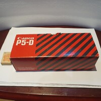 Retro Canon P5-D nyomtatószámológép működik iroda dekoráció szocreál a10