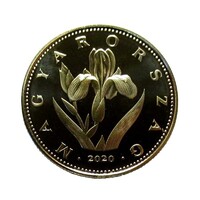 Magyarország,20 forint 2020 PP UNC réz
