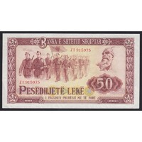 Albánia,50 leke 1976 - NOT REPRINT UNC