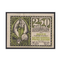 Magyarország,2.50 korona 1920 - Amatőrök Forgalmi Szövetkezete aUNC+
