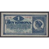 Magyarország,1 korona 1920 EF+