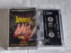 Juventus Mix Vol 1 MC kazetta magyar retro pop dance (1990-00').