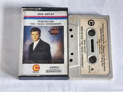 Rick Astley Whenever You Need Somebody MC kazetta pop (1980-90').