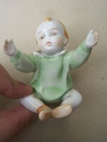 Zsolnay kisgyermek figura - Sinkó András tervezése