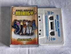 Irigy Hónaljmirigy Ráncdalfesztivál MC kazetta magyar pop paródia (2000-10').