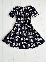 Pepe Jeans feat. Andy Warhol popart dollárjeles miniruha