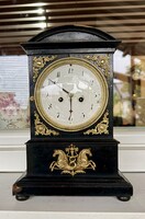 1840 körüli Biedermeier felesütős asztali óra