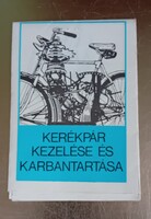 Csepel kerékpár kezelése és karbantartása - 1980-as évek eleje