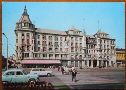 Képeslap, Debrecen, Arany Bika Szálló fotó: Tulok Ferenc (e)