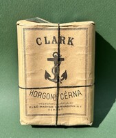 Muzeális ritkaság Clark Horgony cérna Első Magyar Cérnagyár ipartörténeti relikvia