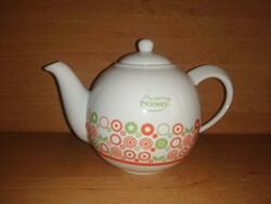 Pickwick feliratú porcelán füles kiöntő, teás kanna