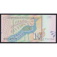 Macedónia,10 denari 2007 UNC