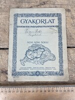 -AX428- Irredenta füzet napló Nem Nem Soha Nagy-Magyarország térkép Trianon revízió papírrégiség