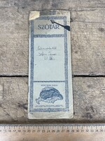 -AX426- Trianon irredenta szótár füzet Nem Nem Soha Nagy-Magyarország térkép papírrégiség 1930 1940