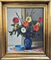 Csabai Kálmán / Gerbera Still Life