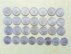 Magyarország 29 db Különböző Érme 10 20 Fillér 1968-1991