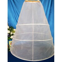 3 Hoop bridal petticoat, tire
