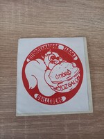 Nagyon retro sohasem használt csillebérci címke