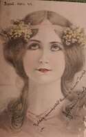 Art Nouveau múzsa – századfordulós női portré