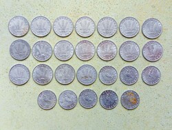 Magyarország 26 db Különböző Érme 10 20 Fillér 1972-1991
