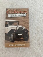 Veterán kártya autós kártya