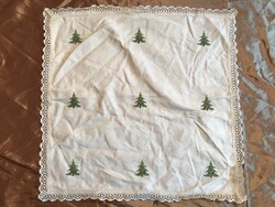 TERÍTŐ - HÍMZETT - 9 db - FENYŐ - KÉZIMUNKA - 47 x 47 cm - PAMUT - HIBÁTLAN