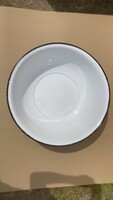 5 darab 60cm-es Bonyhádi zománcos lavór, mosdó, lavor, retró, régi antik, régiség