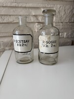 Régi gyógyszertári üveg