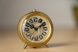 Mid century West German table clock / retro / old