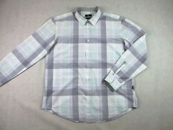 EREDETI HUGO BOSS SLIM FIT (XL / 2XL) ELEGÁNS KOCKÁS HOSSZÚ UJJÚ FÉRFI ING