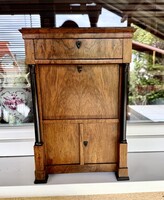 Antik miniatűr Biedermeier szekreter minta darab mester munka Egyedi darab