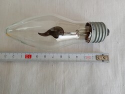 Glimm izzó No2 - gyertya alak retro Orosz égő E27